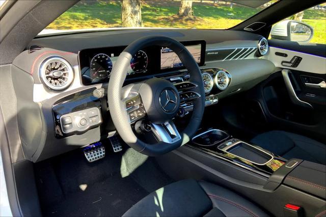 new 2025 Mercedes-Benz AMG CLA 35 car, priced at $60,055