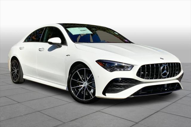 new 2025 Mercedes-Benz AMG CLA 35 car, priced at $60,055