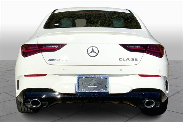 new 2025 Mercedes-Benz AMG CLA 35 car, priced at $60,055