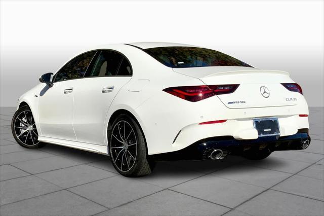 new 2025 Mercedes-Benz AMG CLA 35 car, priced at $60,055