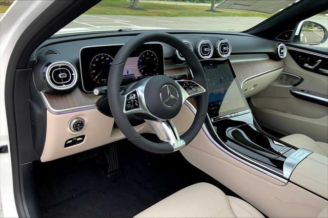 new 2025 Mercedes-Benz C-Class car, priced at $55,895