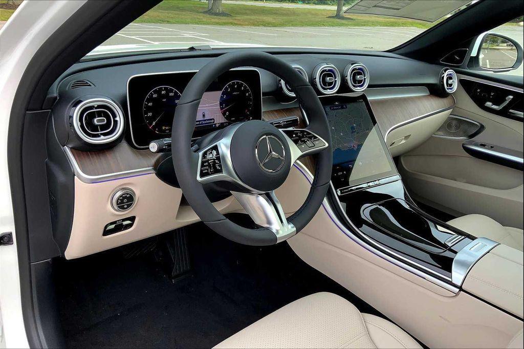 new 2025 Mercedes-Benz C-Class car, priced at $55,895