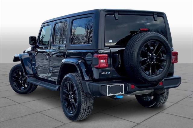 used 2022 Jeep Wrangler Unlimited 4xe car, priced at $33,237