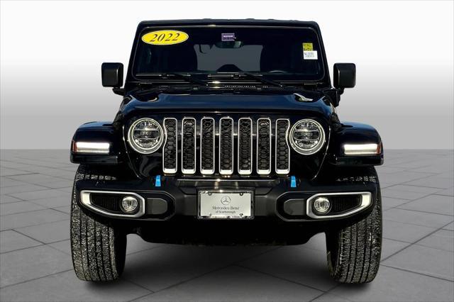 used 2022 Jeep Wrangler Unlimited 4xe car, priced at $33,237