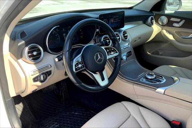 used 2021 Mercedes-Benz C-Class car, priced at $30,823