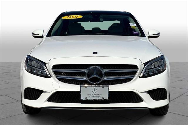 used 2021 Mercedes-Benz C-Class car, priced at $30,823