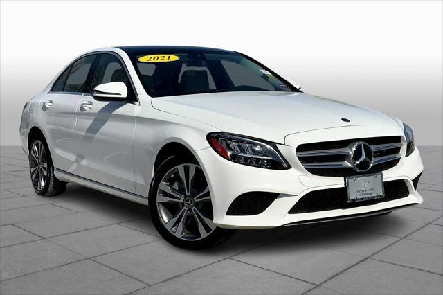 used 2021 Mercedes-Benz C-Class car, priced at $30,823