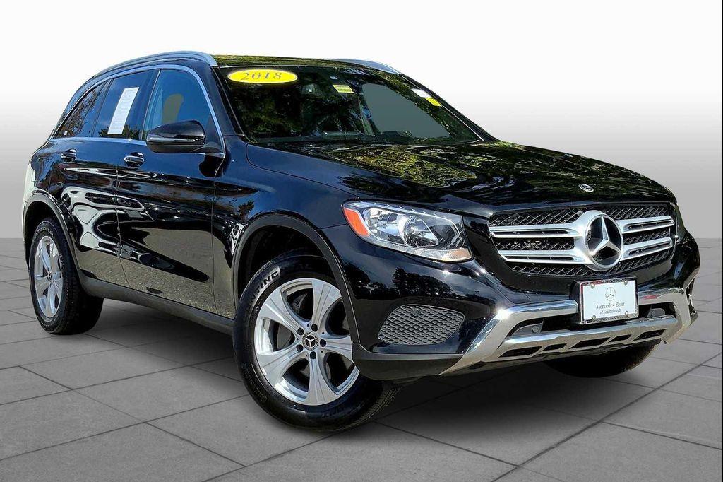 used 2018 Mercedes-Benz GLC 300 car, priced at $19,838