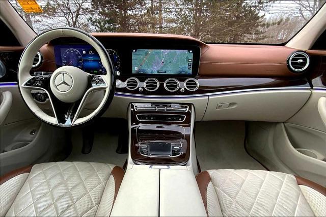 used 2021 Mercedes-Benz E-Class car, priced at $42,277