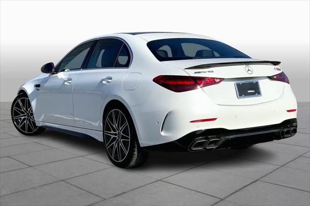 new 2025 Mercedes-Benz AMG C 63 car, priced at $106,920