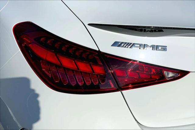 new 2025 Mercedes-Benz AMG C 63 car, priced at $106,920
