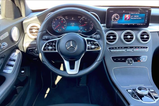 used 2021 Mercedes-Benz C-Class car, priced at $31,846