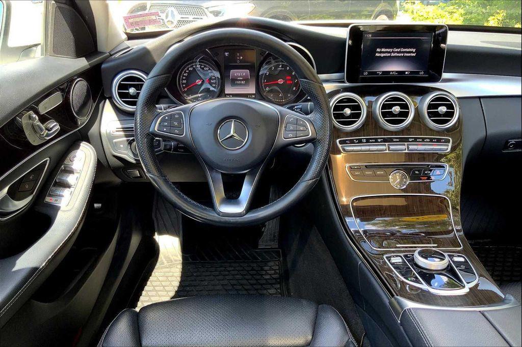 used 2018 Mercedes-Benz C-Class car, priced at $14,995