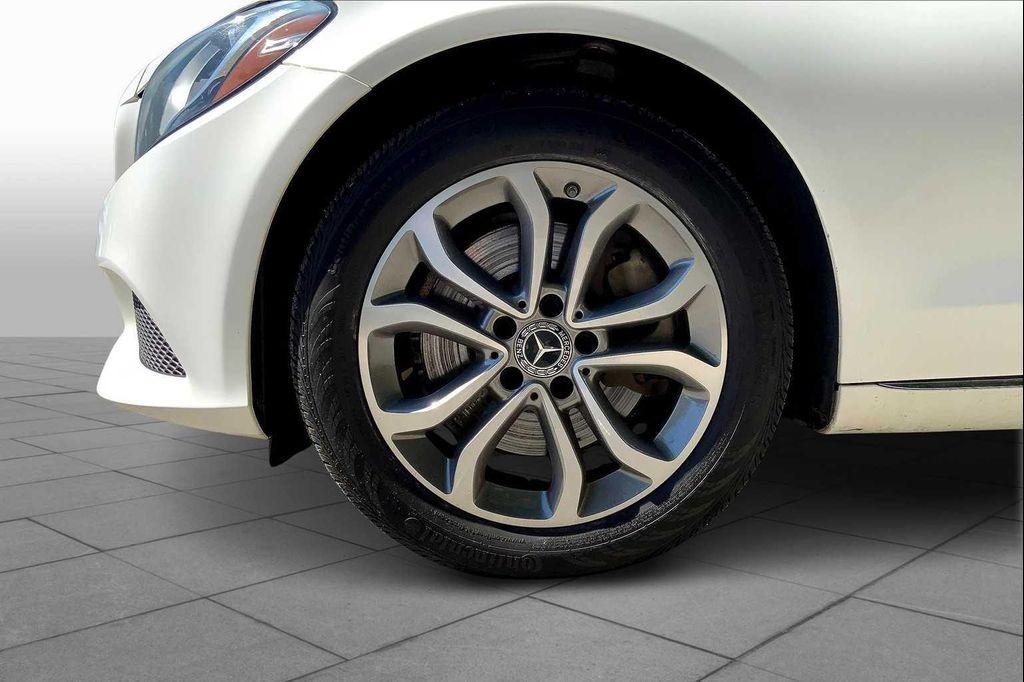 used 2018 Mercedes-Benz C-Class car, priced at $14,995