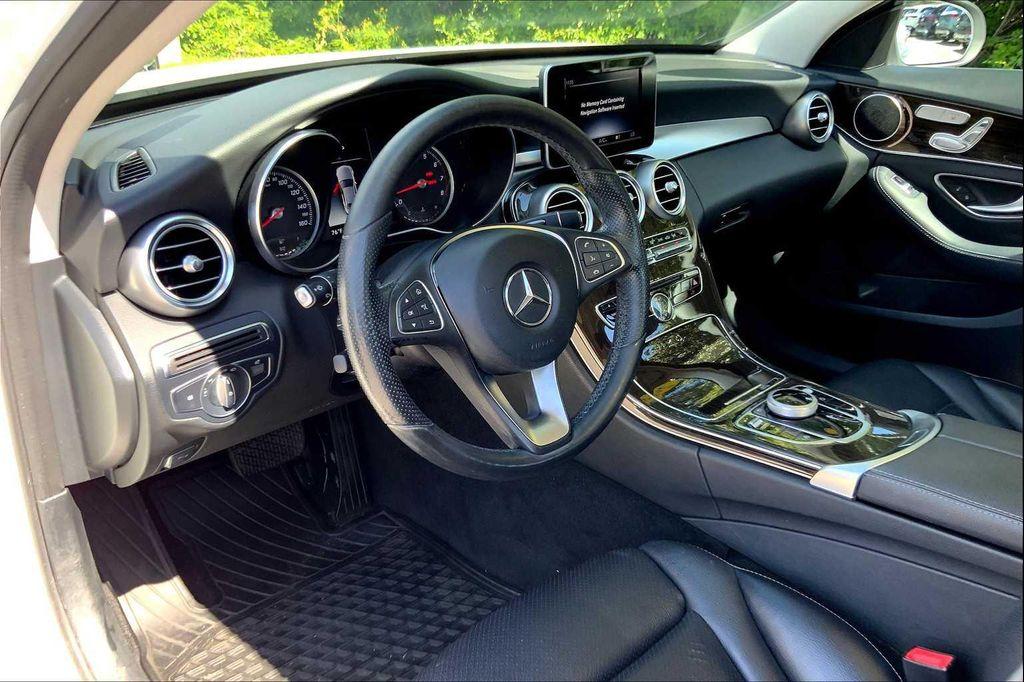 used 2018 Mercedes-Benz C-Class car, priced at $14,995