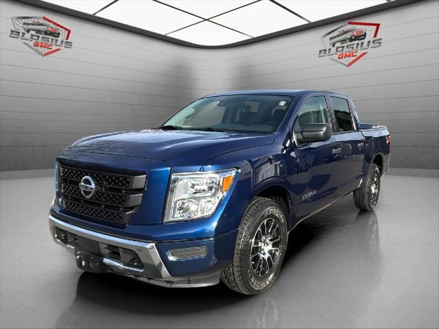 used 2022 Nissan Titan car, priced at $28,900