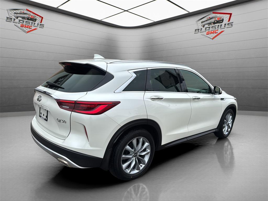 used 2022 INFINITI QX50 car, priced at $27,980
