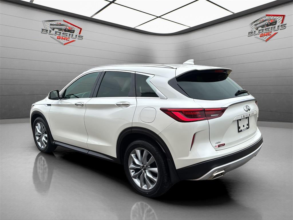 used 2022 INFINITI QX50 car, priced at $27,980