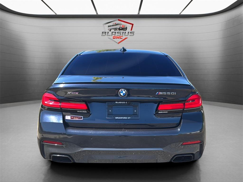 used 2022 BMW M550 car, priced at $48,914