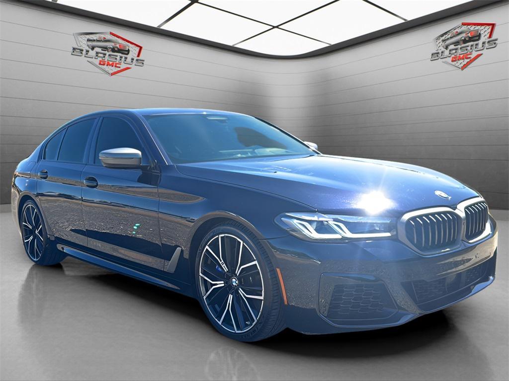 used 2022 BMW M550 car, priced at $48,914