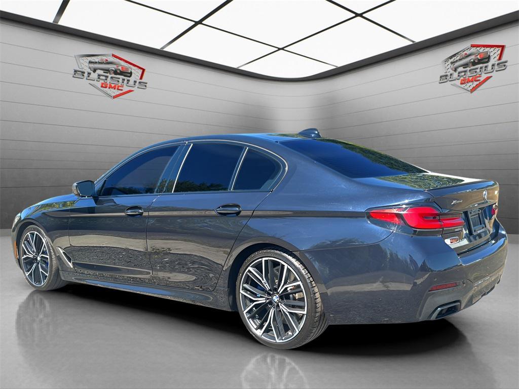 used 2022 BMW M550 car, priced at $48,914