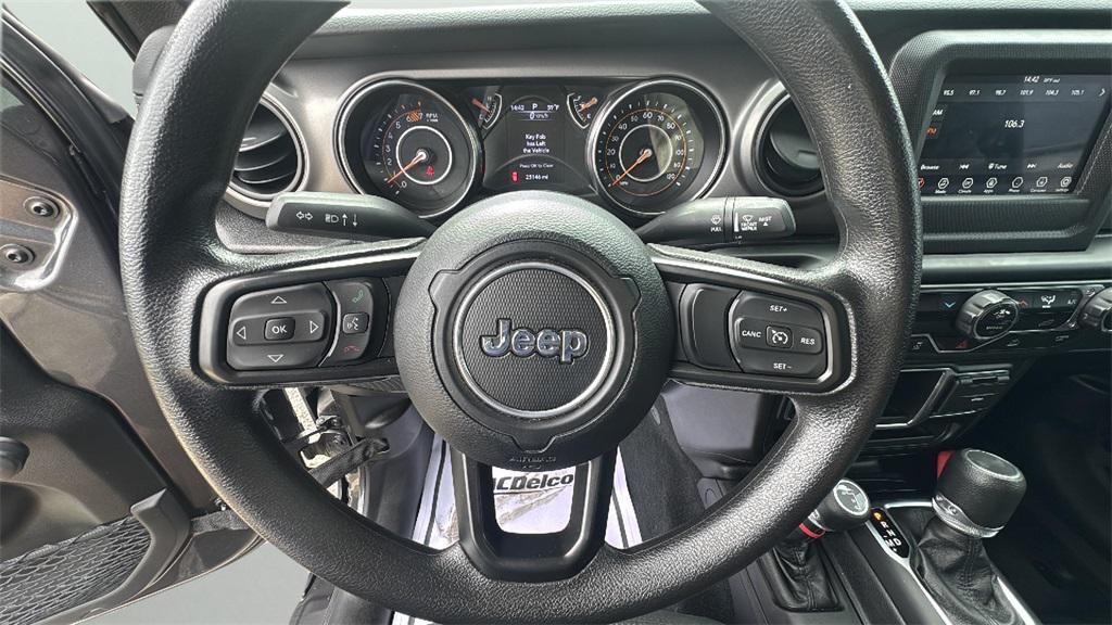 used 2023 Jeep Wrangler car, priced at $28,978
