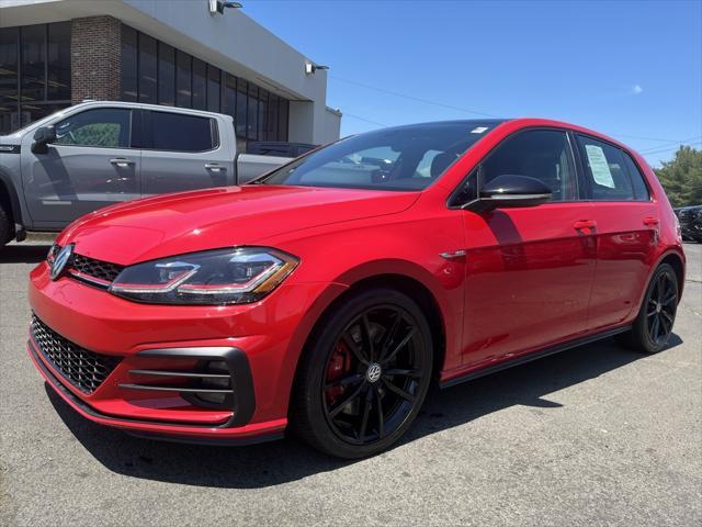 used 2021 Volkswagen Golf GTI car, priced at $23,990