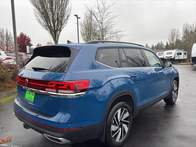 new 2025 Volkswagen Atlas car, priced at $44,003