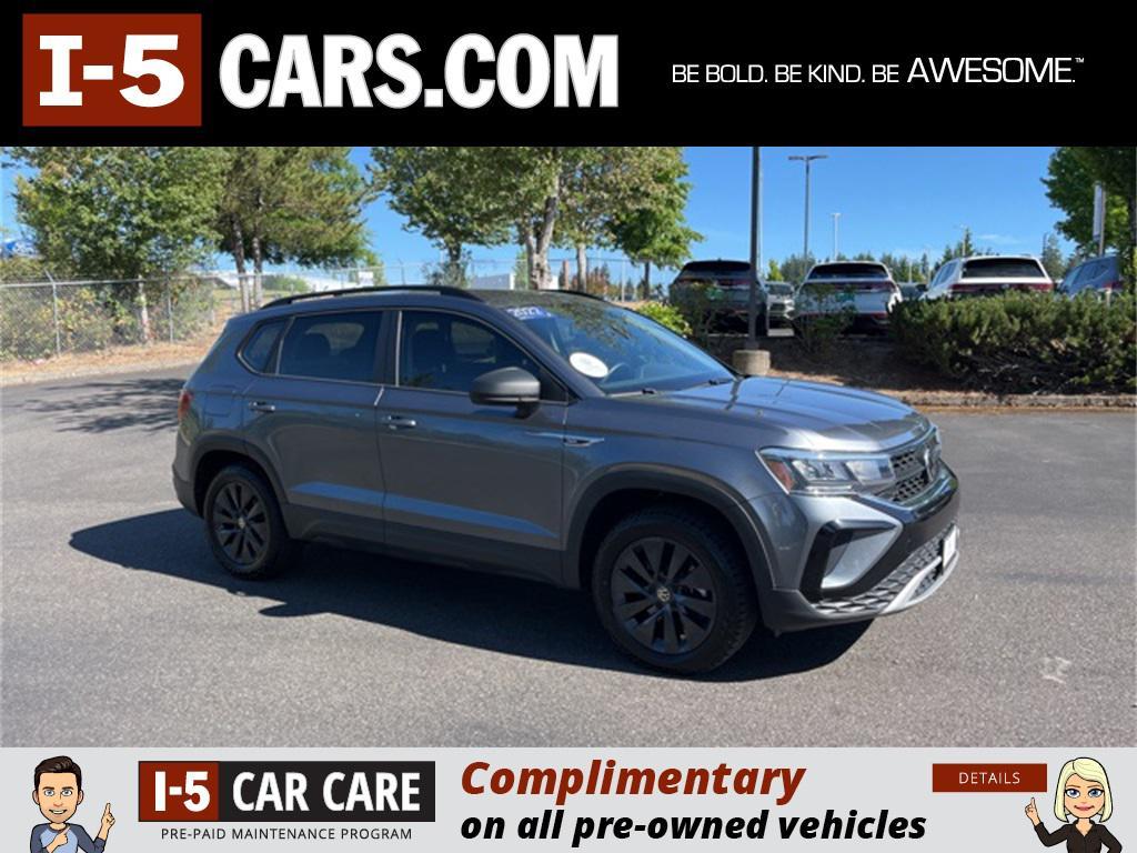 used 2022 Volkswagen Taos car, priced at $18,563