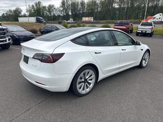 used 2022 Tesla Model 3 car, priced at $27,923