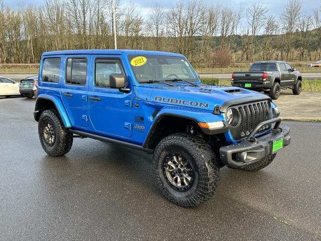 used 2021 Jeep Wrangler Unlimited car, priced at $65,554