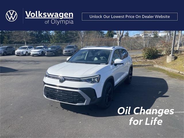 new 2025 Volkswagen Taos car, priced at $34,624