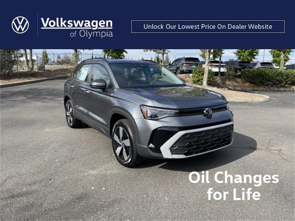new 2025 Volkswagen Taos car, priced at $27,010