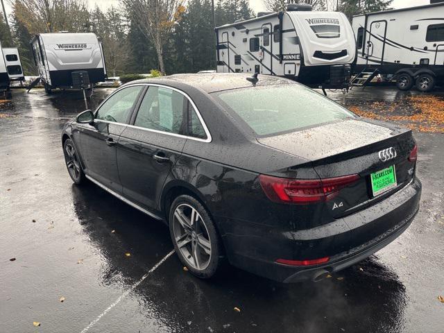 used 2018 Audi A4 car, priced at $23,971