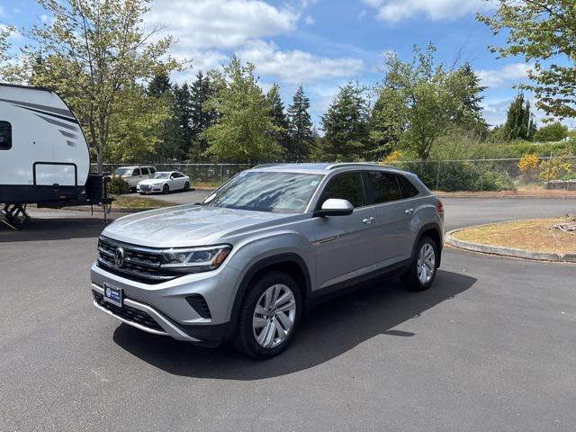 used 2021 Volkswagen Atlas Cross Sport car, priced at $25,958