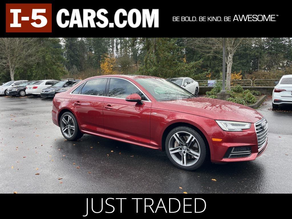 used 2018 Audi A4 car, priced at $16,995
