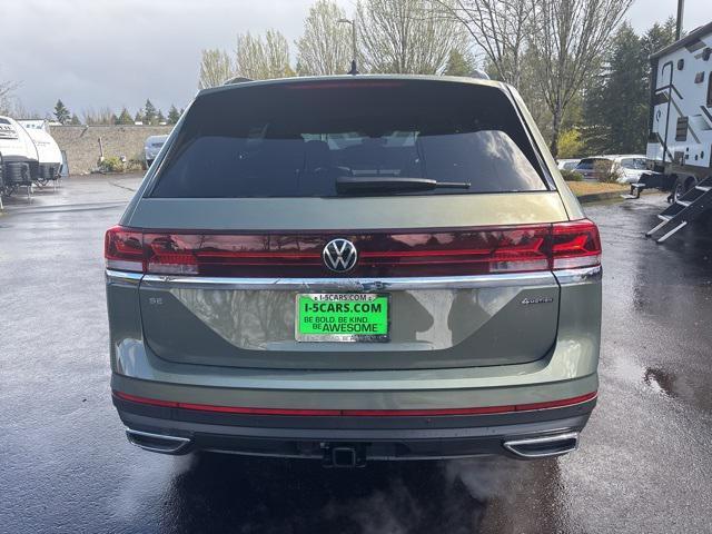 new 2025 Volkswagen Atlas car, priced at $45,378