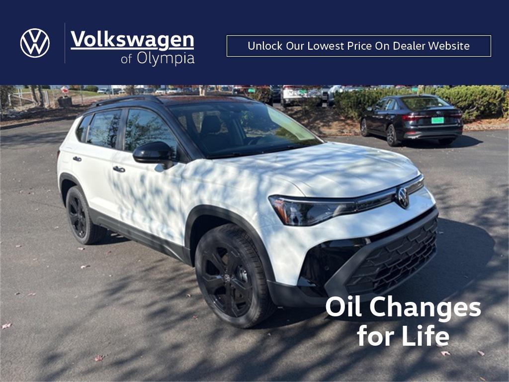 new 2025 Volkswagen Taos car, priced at $31,238