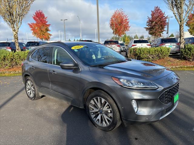 used 2021 Ford Escape car, priced at $24,990