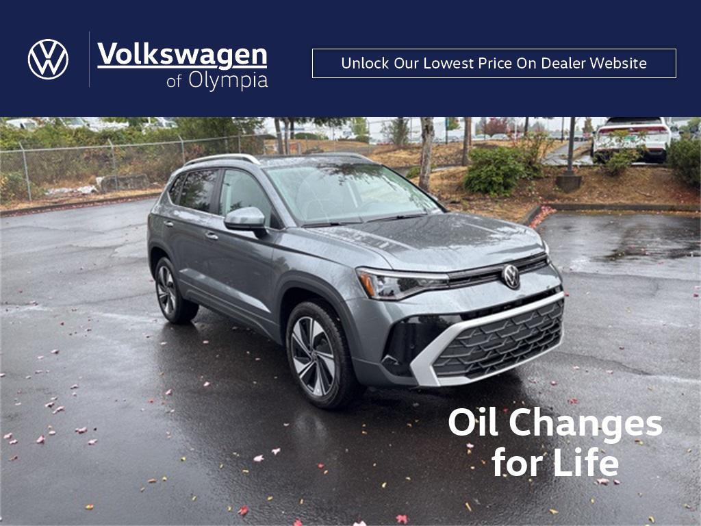 new 2025 Volkswagen Taos car, priced at $31,106