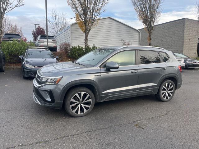 used 2022 Volkswagen Taos car, priced at $19,372