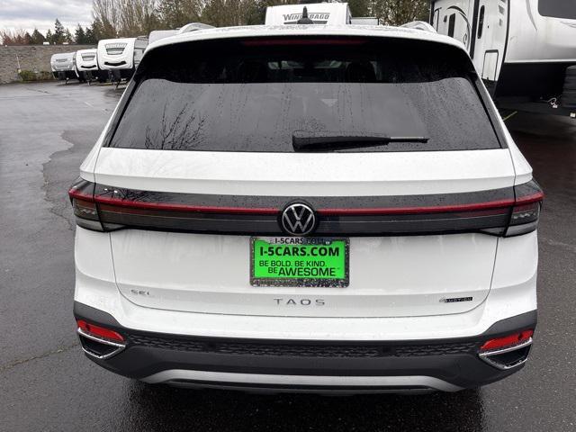 new 2025 Volkswagen Taos car, priced at $34,624