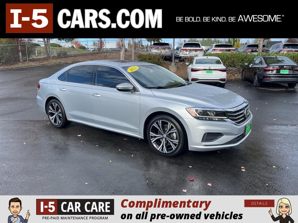 used 2021 Volkswagen Passat car, priced at $15,968