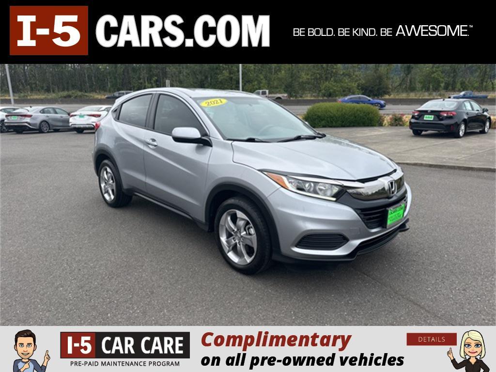 used 2021 Honda HR-V car, priced at $18,451