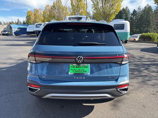 new 2025 Volkswagen Taos car, priced at $30,092