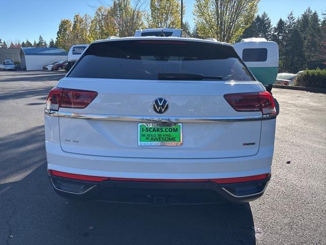 used 2022 Volkswagen Atlas Cross Sport car, priced at $24,995