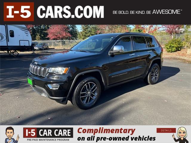 used 2017 Jeep Grand Cherokee car, priced at $19,823