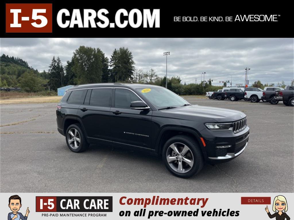 used 2022 Jeep Grand Cherokee L car, priced at $28,500