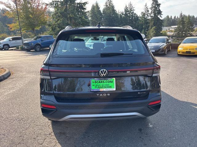 new 2025 Volkswagen Taos car, priced at $27,495