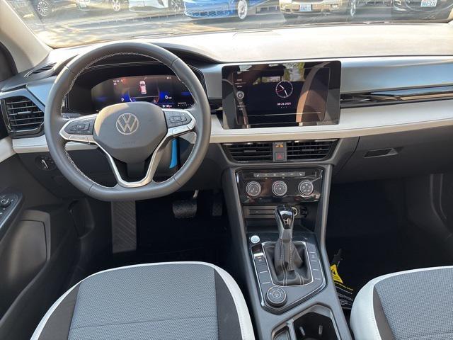 new 2025 Volkswagen Taos car, priced at $27,495